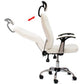 Contemporary Design PU Leather Office Arm Chair With Reclinable Backrest