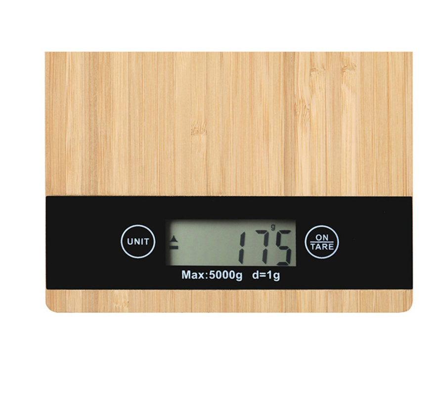 Bamboo LCD Digital Scale 5kg
