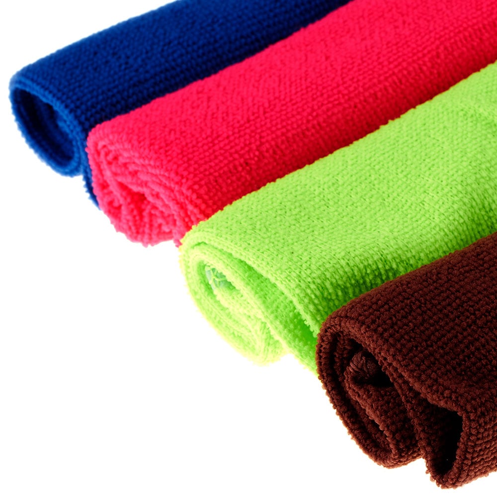Microfibre Cloths - 4 Pack