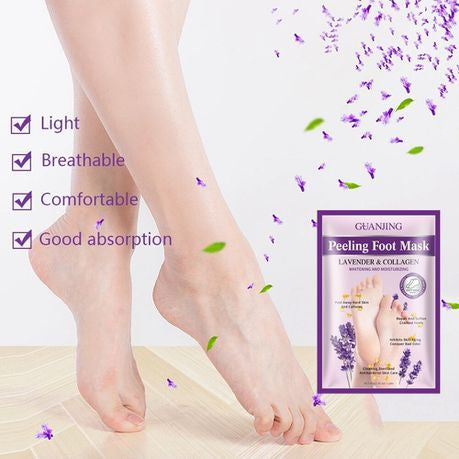 Lavender & Collagen Peeling Foot Mask