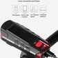 Dual Light Source Solar Powered Horn Bicycle Light 120l