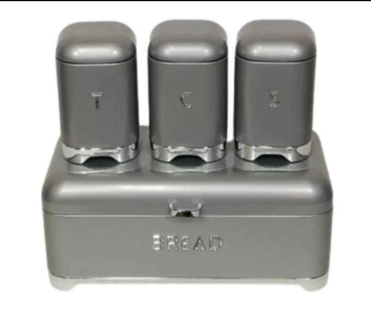 Deluxe edition Breadbin with 3pcs Canister Set