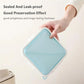 Silicone Sandwich Square Storage Box Reusable Microwave Safe Lunch Box