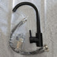 Modern Black Kitchen Faucet | Deck Mounted Tap