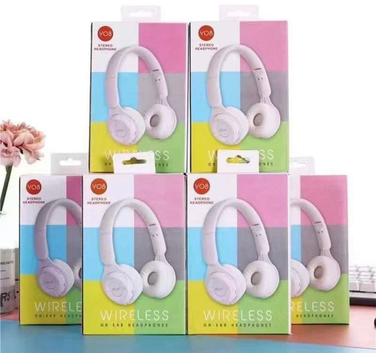 Bluetooth Headphones on the Ear