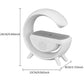 Multifunctional Wireless Charger Night Light Bluetooth Speaker Music Sync APP Control RGB Light Fast Charging Station For Iphone
