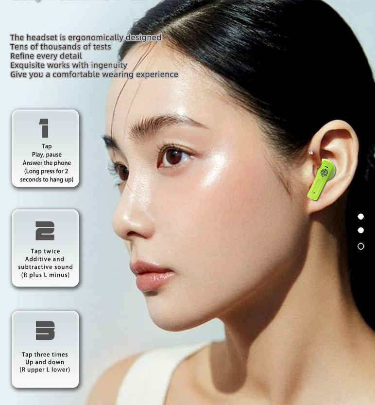 Translucent Bluetooth Headset Intelligent Digital Display – Megamall ...