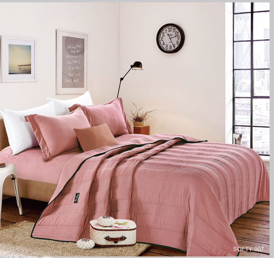 Quilted Bedspread Combo King 4pc