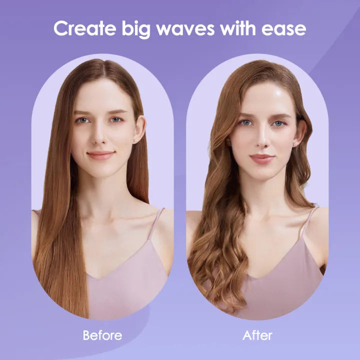 Electric Hair Curler Negative Ions Ceramic Curling Iron 32mm Wave Curly Hair Styler Tools