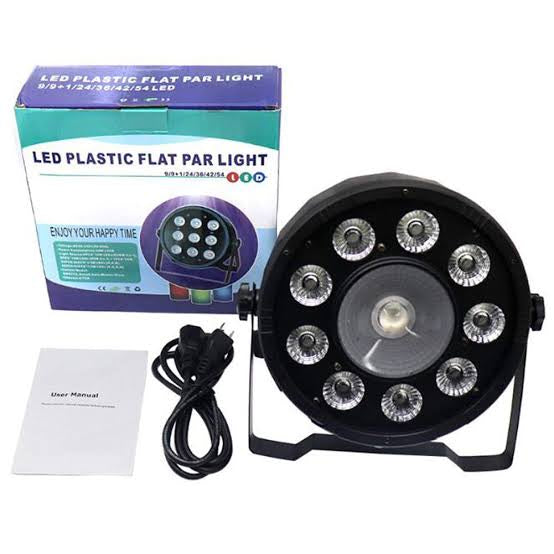 LED Flat plastic par light