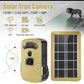 Trail Trap Camera Portable Hunting Trail Camera Solar Panel Powered Night Vision Tracking Surveillance Photo Traps