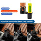 Car Cup Holder Expander Adapter, 2 in 1 Multifunctional 2 Cup Mount Extender Sturdy Cupholder with 360° Rotating Adjustable Base