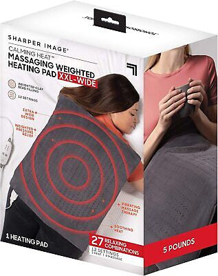 Physical Therapy Blanket for Calming Heat Massaging Weighted Heating Pad