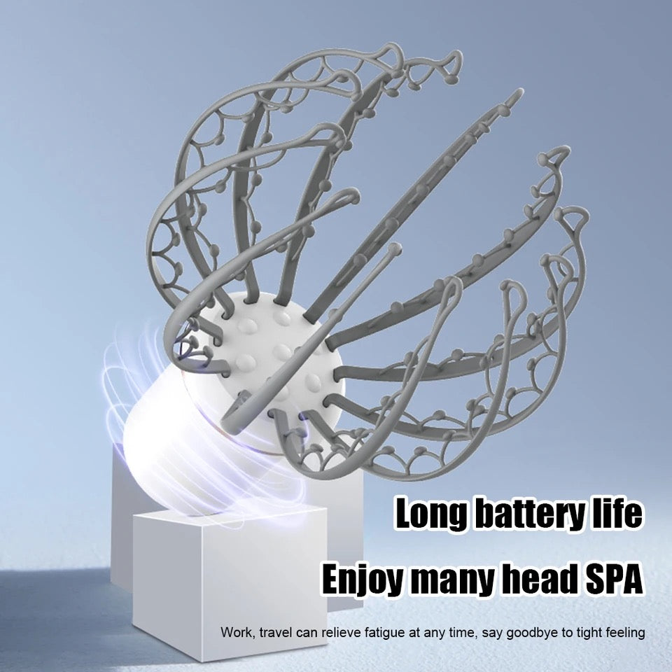 Rechargeable Electric Octopus Scalp Massager