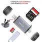 Multifunctional USB V8 & Type C Card Reader OTG, Reads Micro SD + SD Card & USB Flash Drive