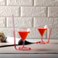Creative Fun Spiral Cocktail Glass Revolving Martini Glass
