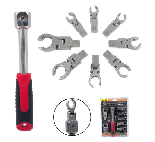 Portable Ratchet Wrench 72 Gear Shaking Head
