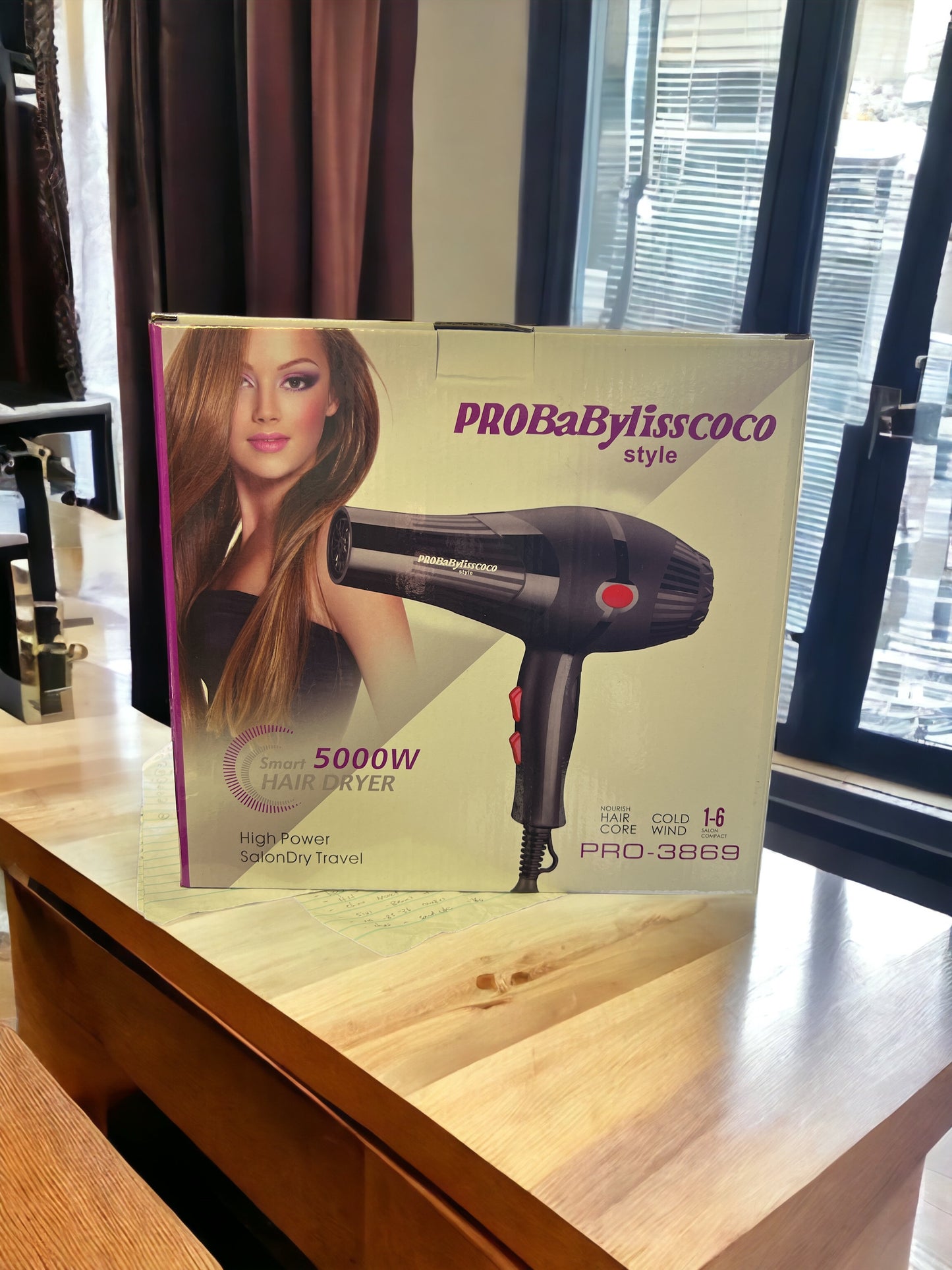 Probabyliss Coco Smart Hair Dryer 5000watts