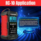 KONNWEI RC-10 2 inch Car Battery Charger Battery Pulse Repair Tool, Plug Type:EU Plug