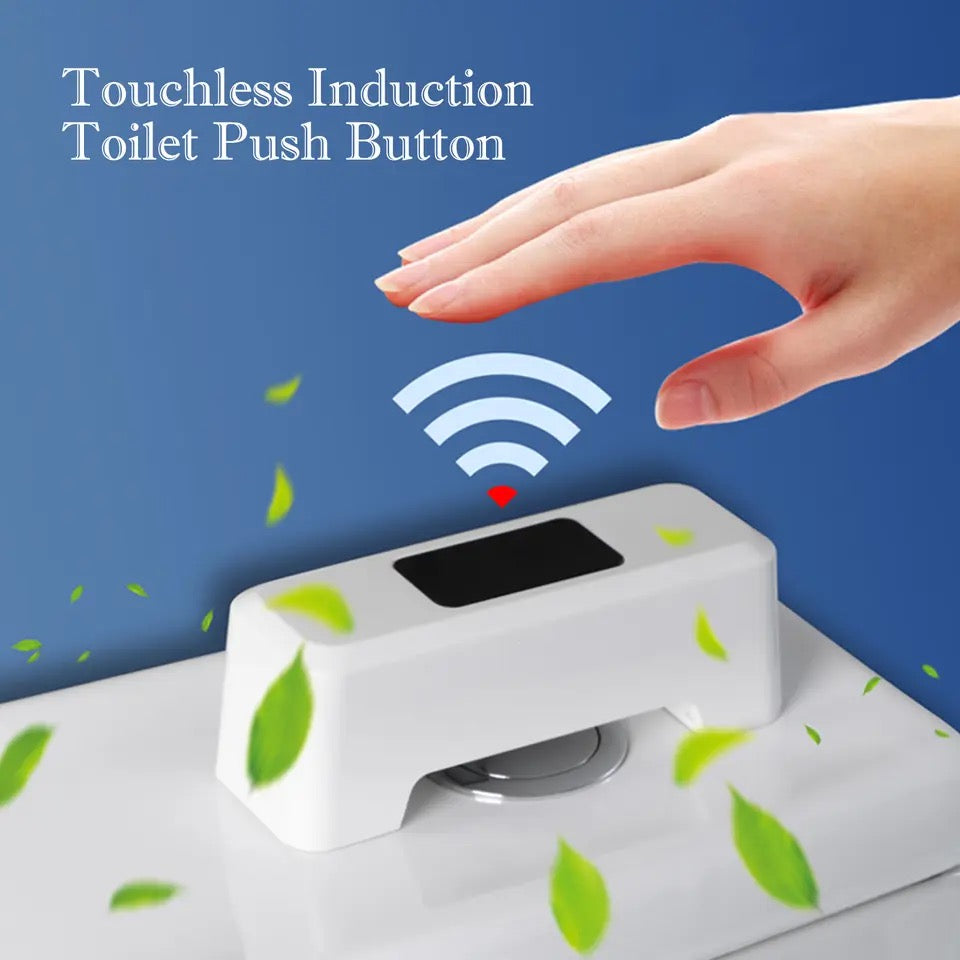 Smart Toilet Push Button Touchless
