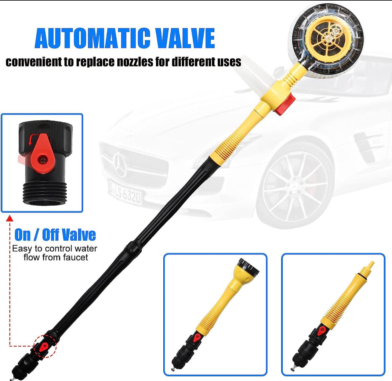 Car Wash 360° Spin Car Wash Mop