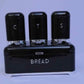 Deluxe edition Breadbin with 3pcs Canister Set
