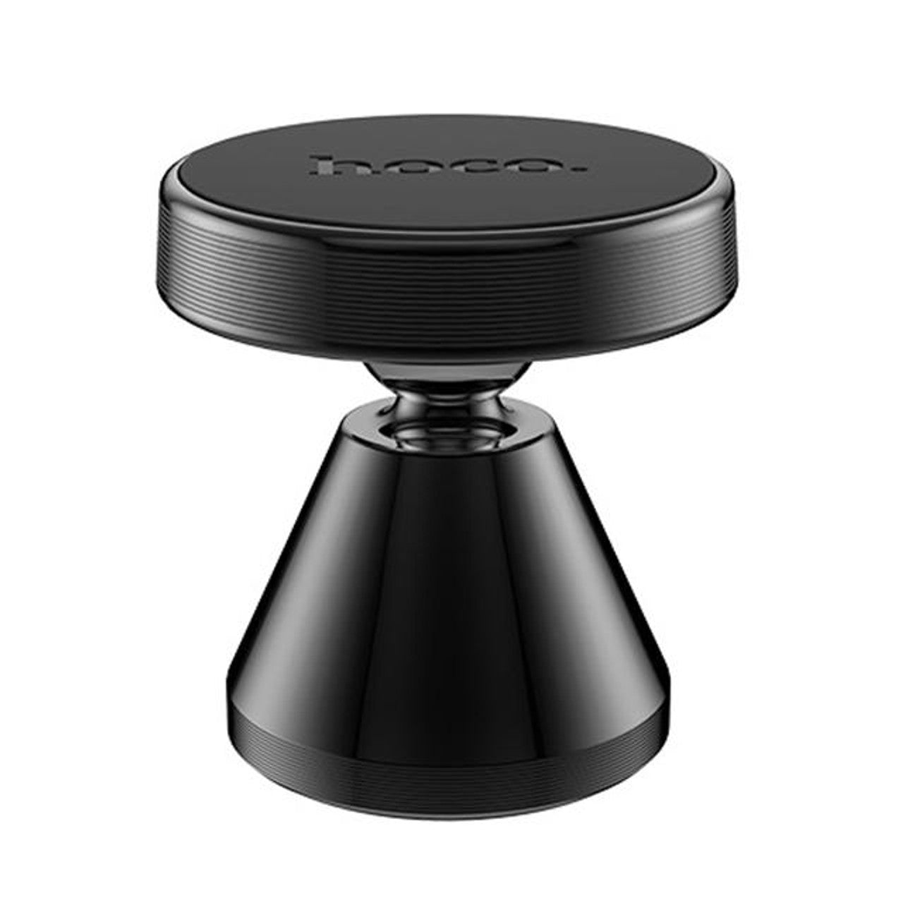 Portable Car Central Console Metal Magnetic Holder(Black)