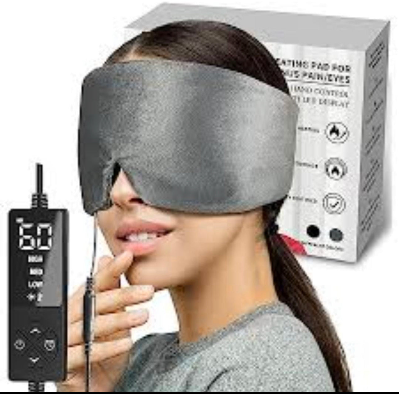 Pulse Heating Pad For Headache/Sinus Pain/Eyes Megamall Online Store