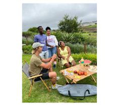 Beechwood Roll Up Folding Table