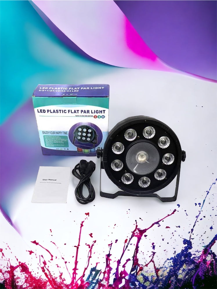 LED Flat plastic par light