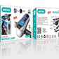 Dual Light Source Wireless Code Meter with Horn Bicycle Front Light
