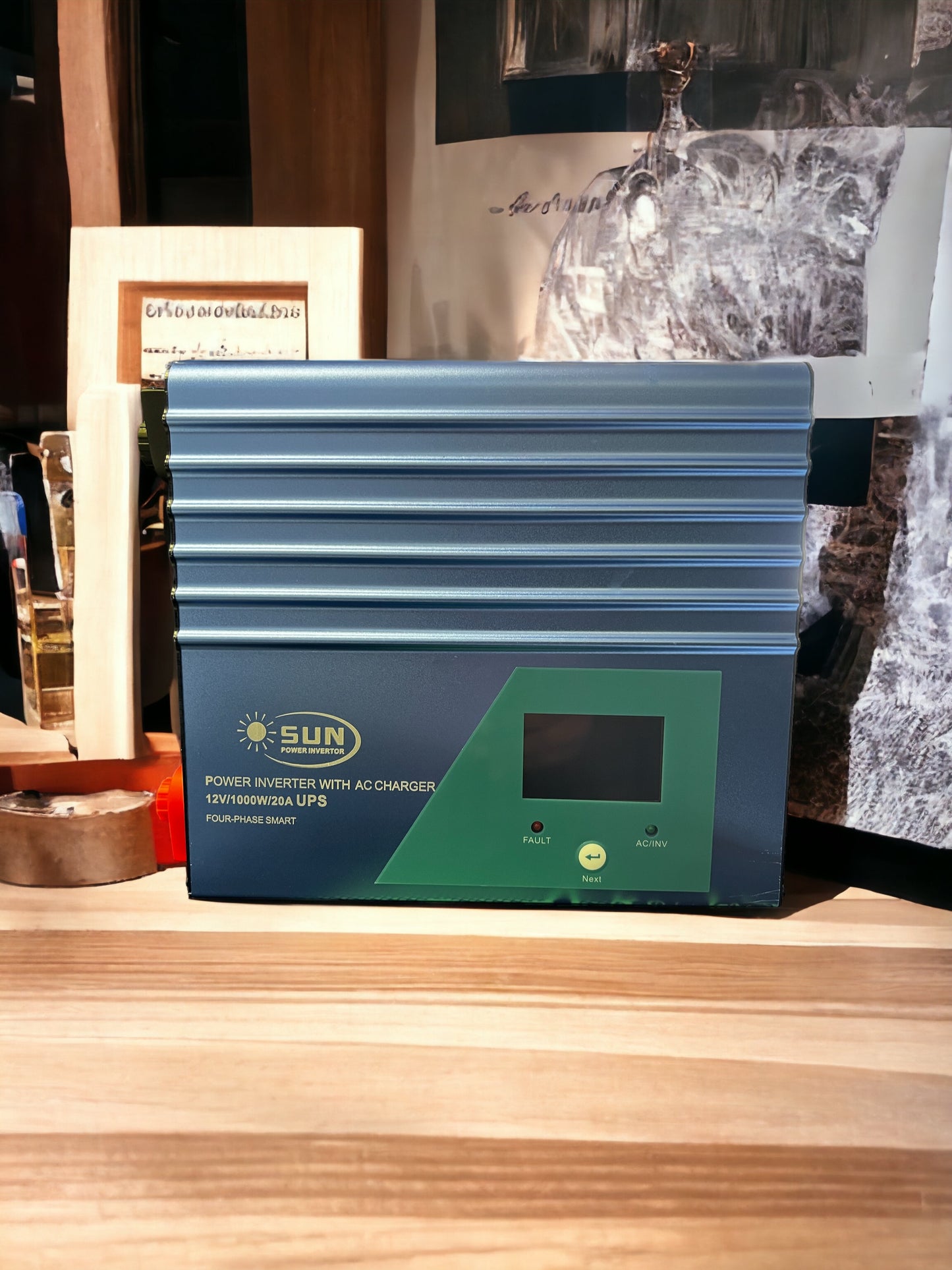 Sun Power Inverter/UPS With AC Charger  (1000W -2000W)