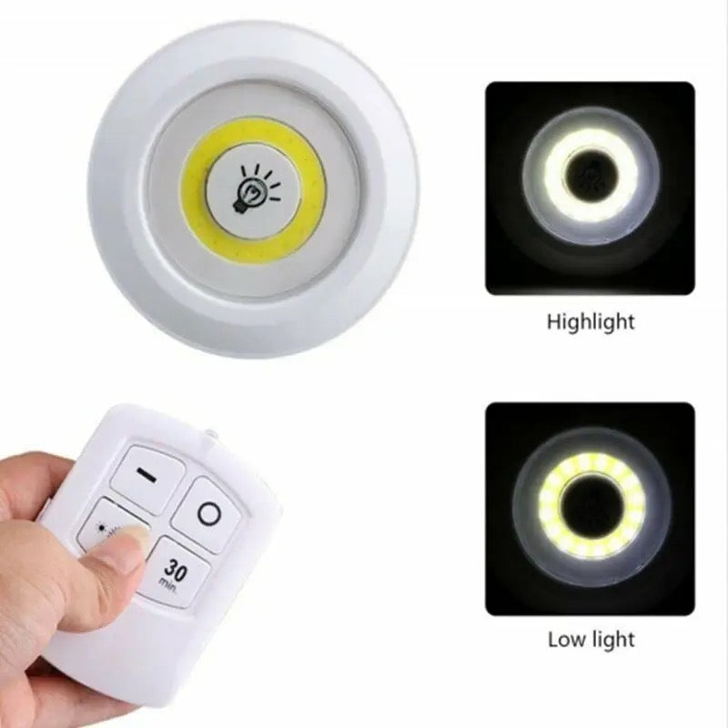 LED/COB Light 3 piece set with Remote Control