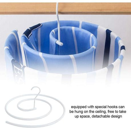 Spiral Rotating Round Drying Rack Hanger