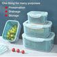 Refrigerator Container Food Storage Set 5pc