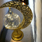 Crescent LED Desk Lamp Decoration