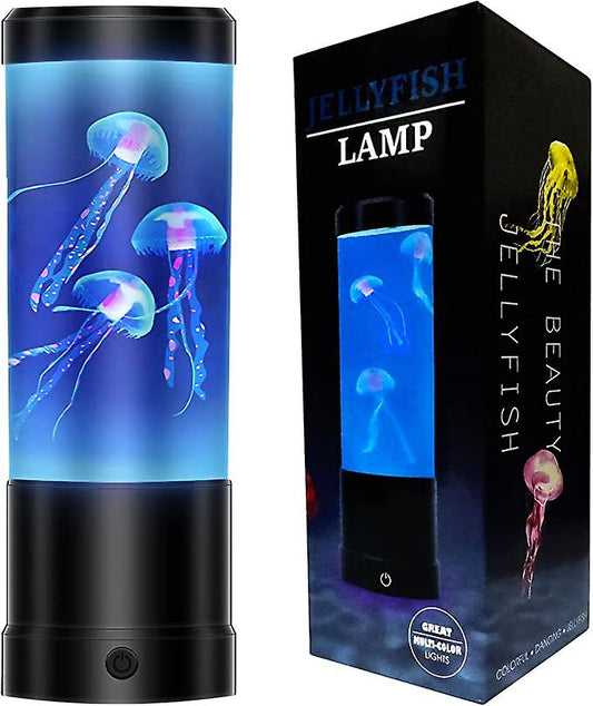 Lava Lamp For Adults Kids, Led Multi-color Jellyfish Lava Lamps Novelty Night Light Mood Table Lamp For Home, Bedroom, And Office Desktop Decoration