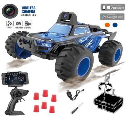 Glowing Body Remote Control Car with Wifi Camera Forward Backward Turn left Turn Right APP: wifi car
