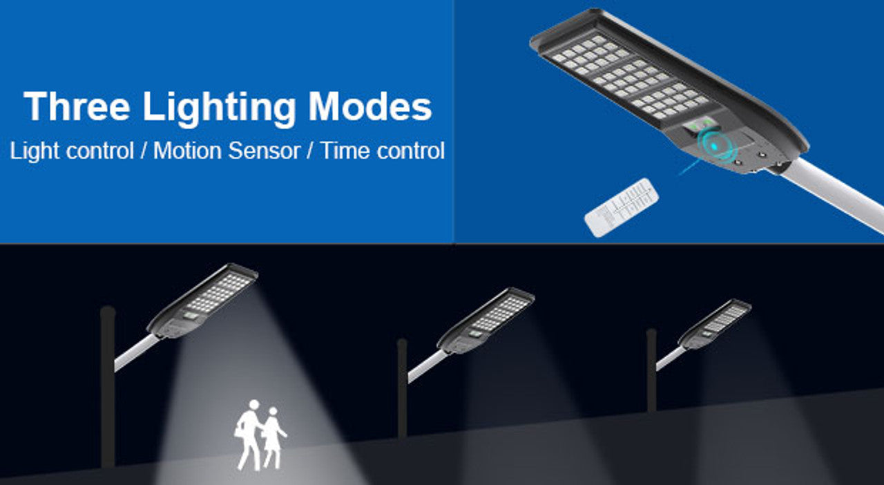 MTY - Solar Powered LED Street Light - 100W
