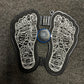Massage Mat, Home Pulse Foot Massage Cushion, Physiotherapy Foot Massager for Muscle Relief (Rechargeable) Stimulator Pain Relief 9 Modes Feet Massage Tool