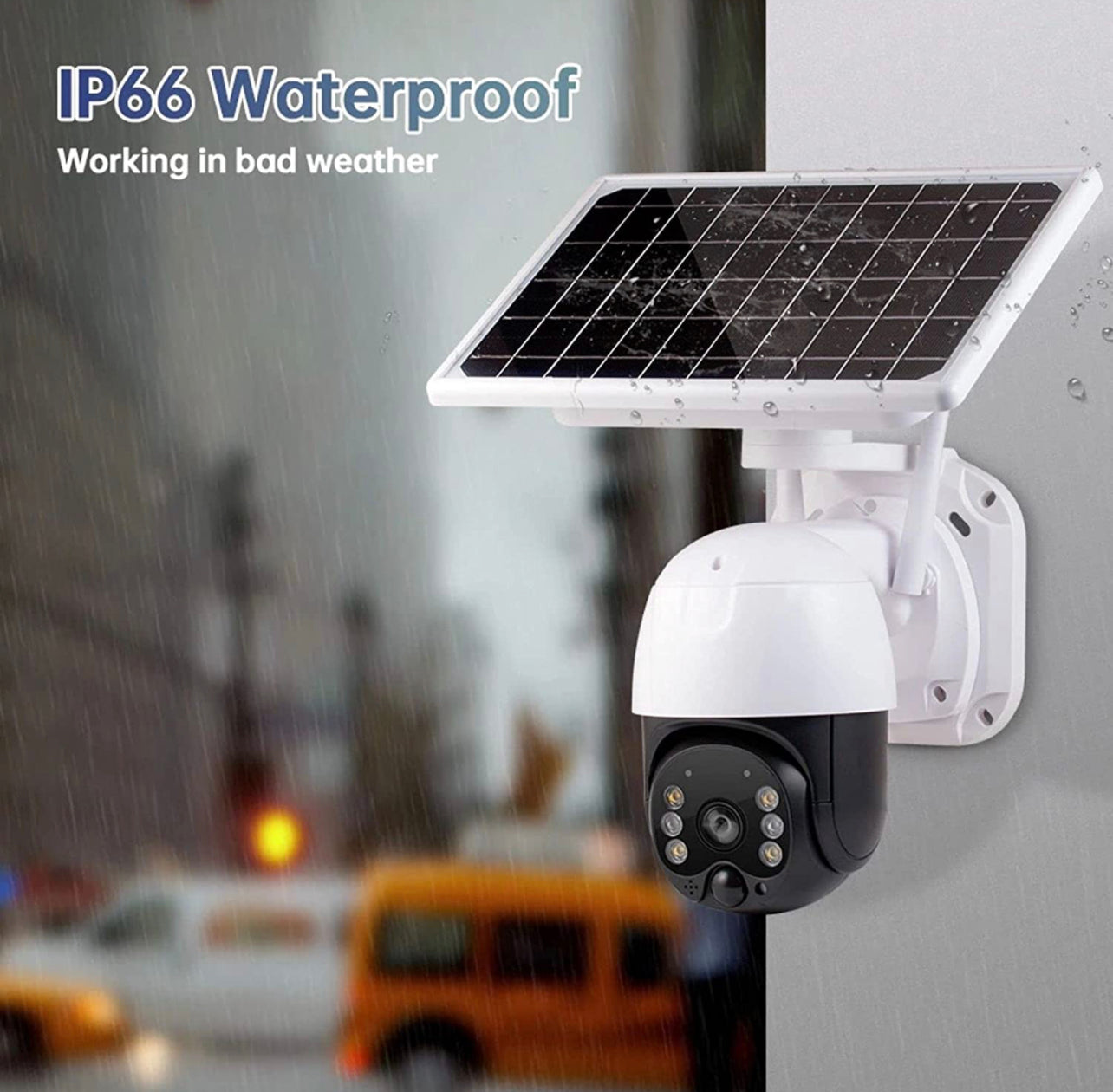 4G Sim Solar CCTV Security Camera Waterproof outdoor IP Camera