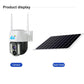 Solar Camera Security Battery Powered Camera Solar Wifi (When there is no electricity)