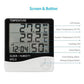 Temperature & Humidity Monitor Alarm Clock