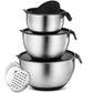 Multifunctional Mixing Bowl Set 3pc