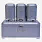 Deluxe edition Breadbin with 3pcs Canister Set