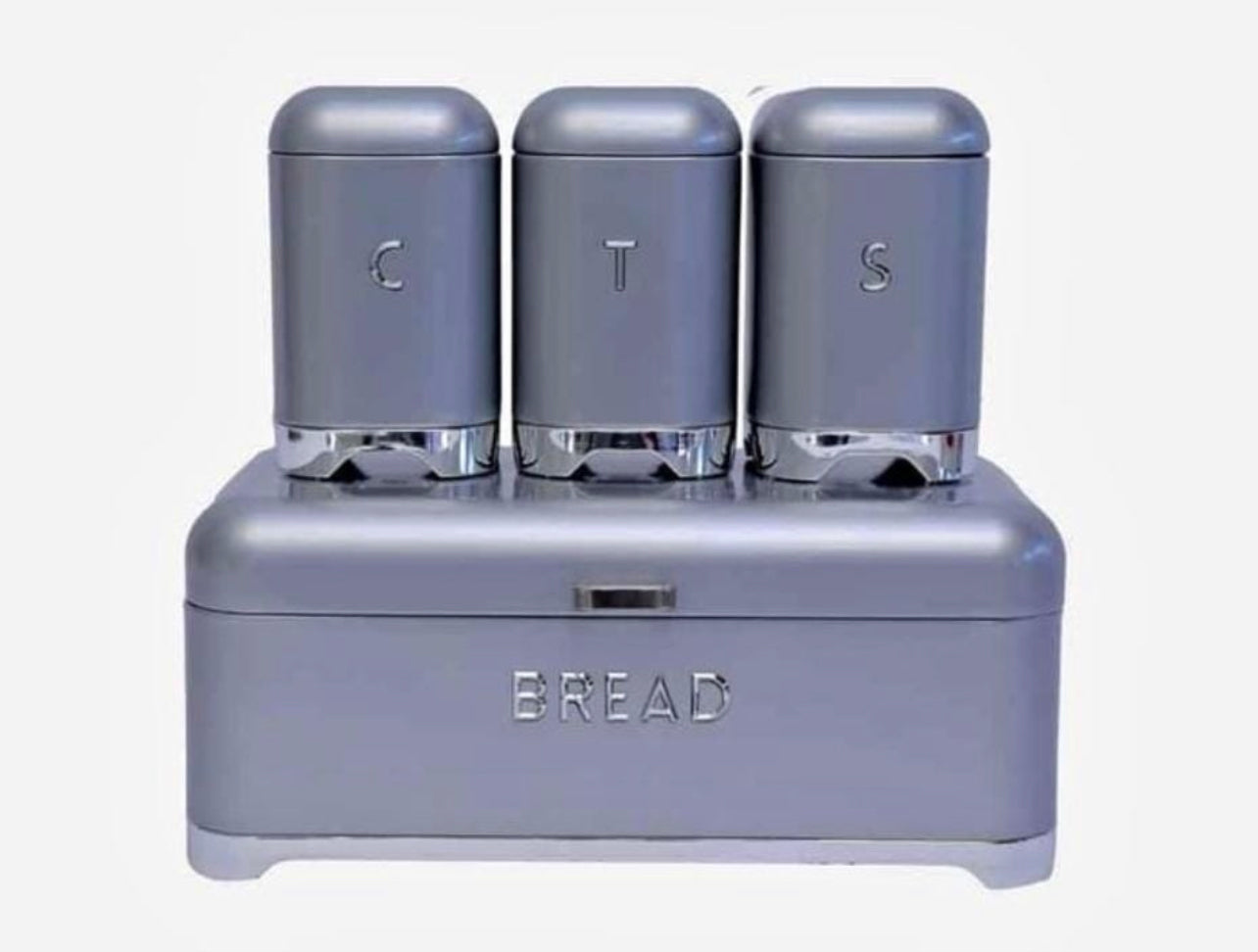 Deluxe edition Breadbin with 3pcs Canister Set