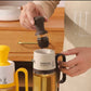 Oil Dispenser With Brush, Glass Olive Oil Bottle With Silicone Dropper