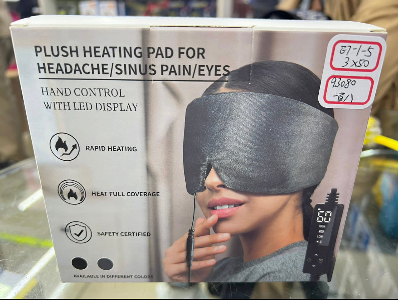 Pulse Heating Pad For Headache/Sinus Pain/Eyes Megamall Online Store