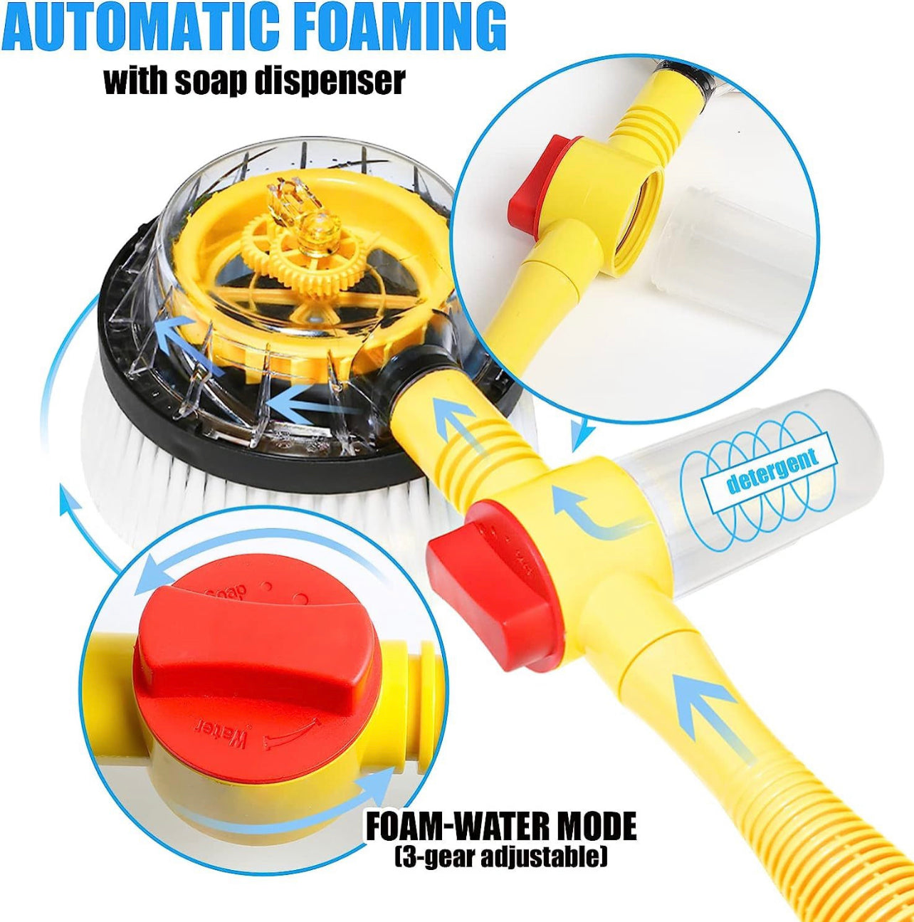 Car Wash 360° Spin Car Wash Mop
