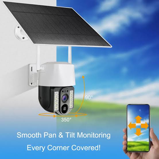 Solar Camera Security Battery Powered Camera Solar Wifi (When there is no electricity)
